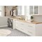 Jeffrey Alexander 900 mm Center-to-Center Satin Nickel Key Grande Cabinet Bar Pull 5900SN - alternate 2
